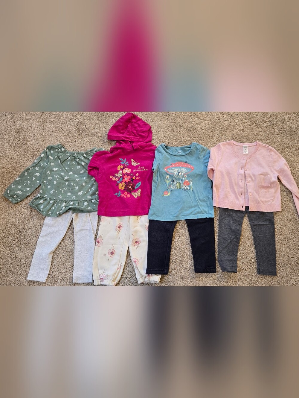 Girls 3T Carters Winter Pieces